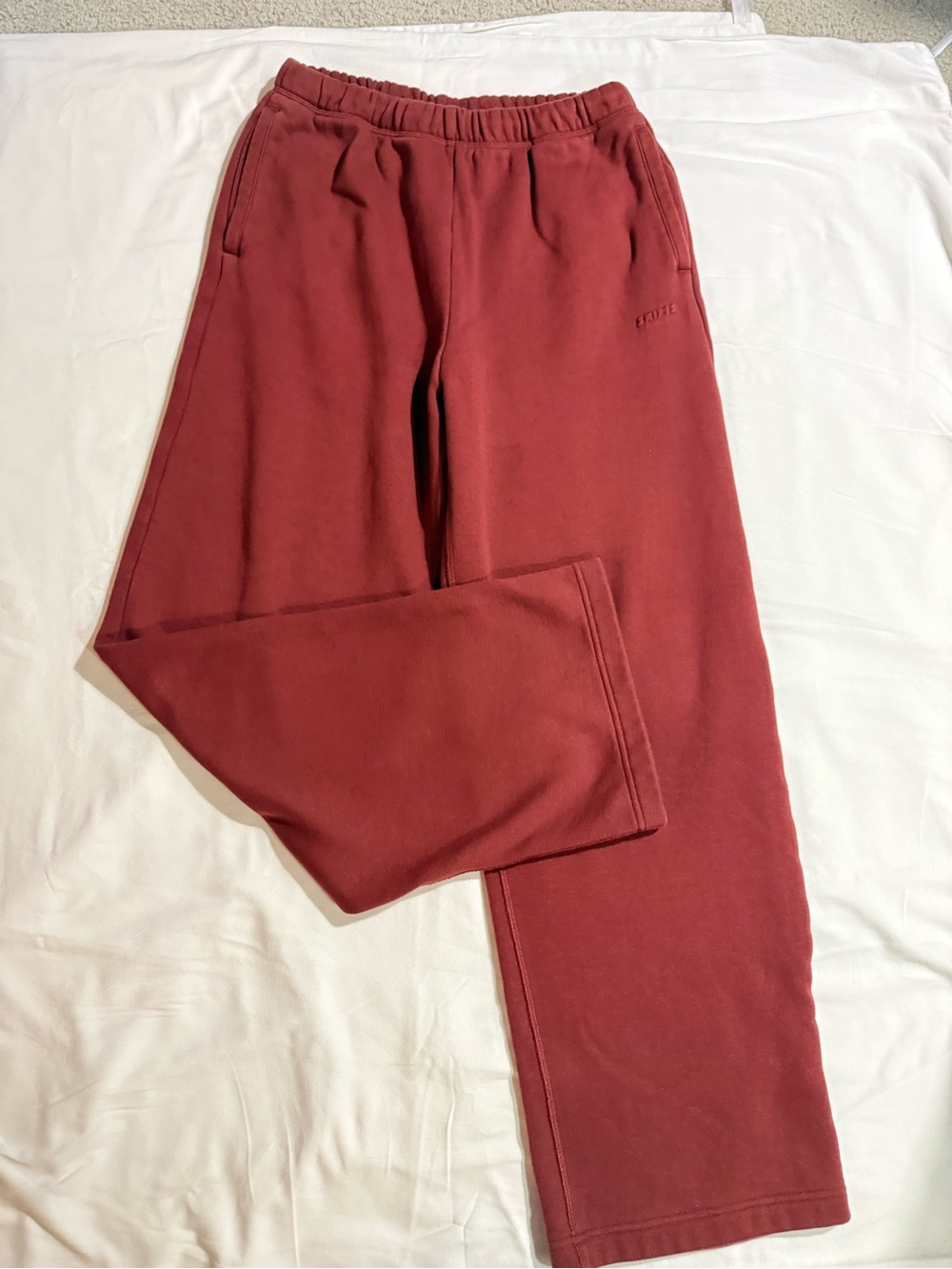 SKIMS COTTON FLEECE CLASSIC STRAIGHT LEG PANT - Picture 2 of 5